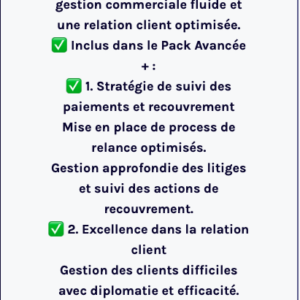 GESTION COMMERCIALE ÉLITE